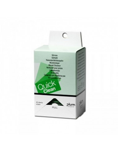 Dispenser di salviette detergenti per ferite QuickClean