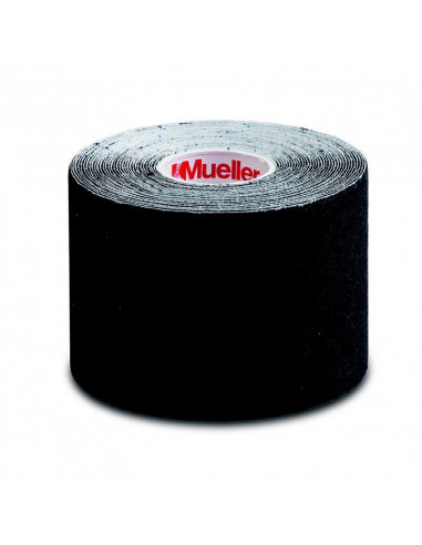 Mueller Kinesio Tape Black 5 cm x 5 metrov