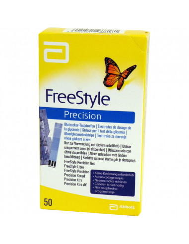 Freestyle Precision Blutzuckerteststreifen 50 Stück