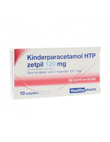 Otrok paracetamol 120 mg supozitorij 10 ST