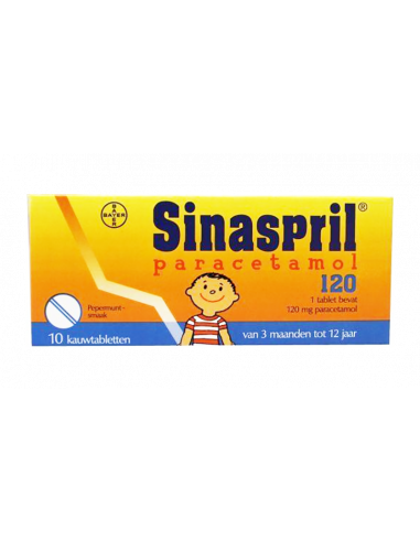 Kinderparacetamol Sinapril 120 mg 10 ST