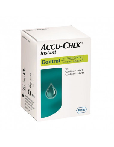 Soluzione di controllo istantaneo Accu-Chek 2 x 2,5 ml