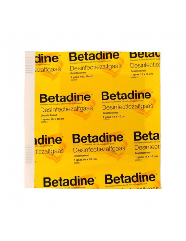 Betadine Desinfektionssalbe Gaze 1