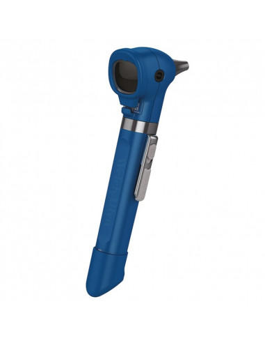 Otoscopio Welch Allyn Pocket 2.5 V PLUS LED Royal Blue con manico e custodia