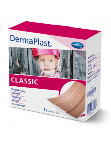 Dermaplast Classic Pflaster auf Rolle 5 m x 4 cm