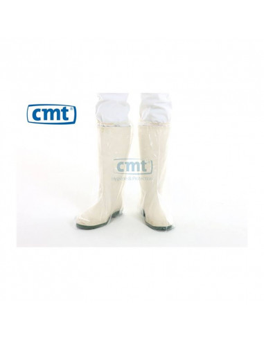 CMT LDPE boot cover transparent 70 mµ, roughened 1000pcs