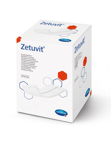 Zetuvit Saugkompresse unsteril 10 x 10 cm 30 Stück