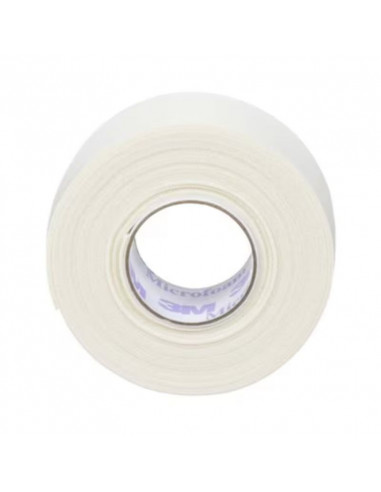 Cerotto adesivo 3M Microfoam 2,5 cm x 5 m 12 pezzi