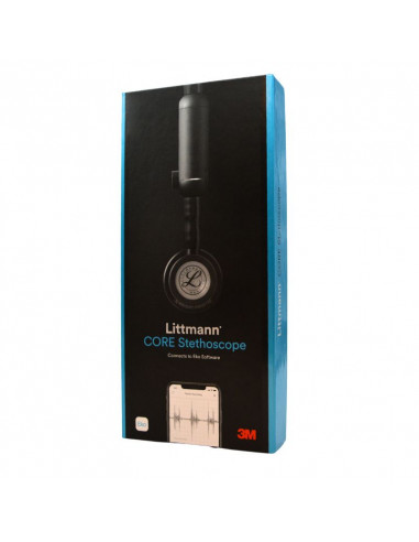 3M Littmann Core digitalni stetoskop 8863 crni bakar