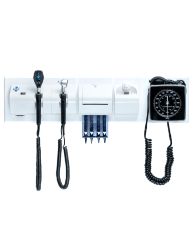 AUG Optika Edelstahl-Diagnosestation 2 in 1