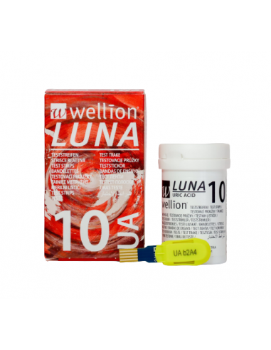 Wellion LUNA uric acid strips 10 pieces