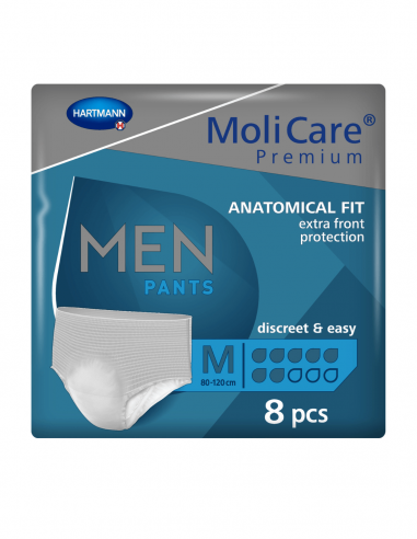 MoliCare Premium MEN Incontinentiebroekjes 7 druppels Medium 8