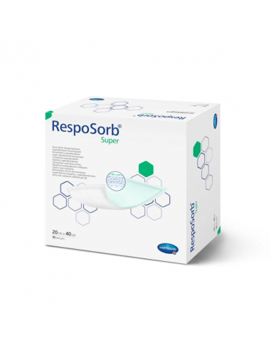 Resposorb Super Absorbent bandage 20 x 40 cm 10 pieces