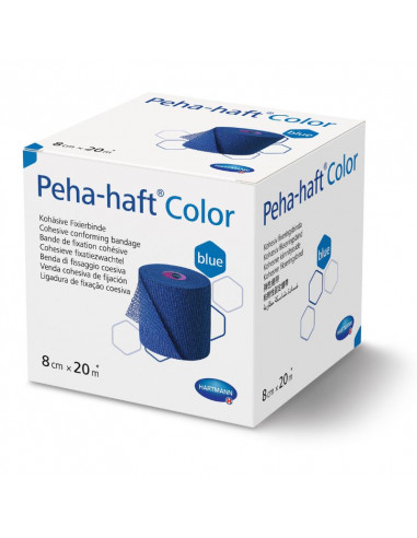 Benda autoadesiva Peha-haft Color Blu 8 cm x 20 m