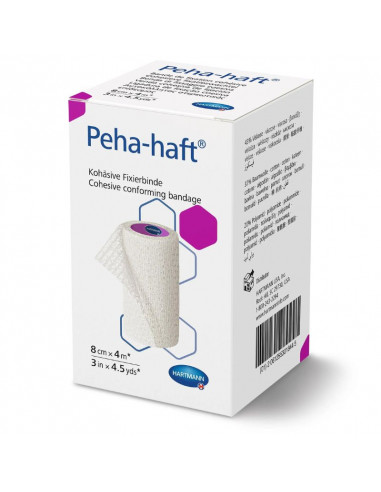 Peha-haft self-adhesive bandage 8cm x 4m