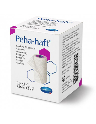 Peha-haft self-adhesive bandage 6cm x 4m