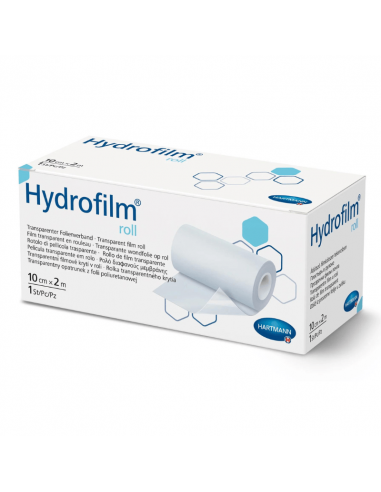 Hydrofilm Roll Transparentes Fixierpflaster 2 m x 10 cm