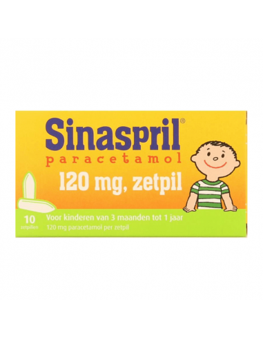 Sinaspril paracetamol 120 mg 10 čapíkov