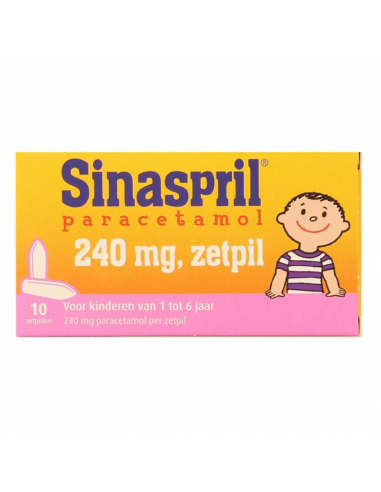 Sinaspril paracetamol 240 mg 10 čapíkov