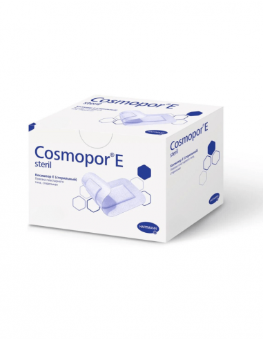 Cosmopor E island plaster/wound dressing sterile 7.2 x 5 cm 50 pieces