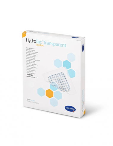 HydroTac Transparent Comfort Hydrogel-Verband 6,5 x 10 cm 10 Stück