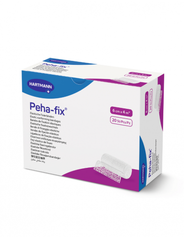 Peha-Fix hidrofilni elastični fiksacijski zavoj 4 mx 6 cm 20 kom