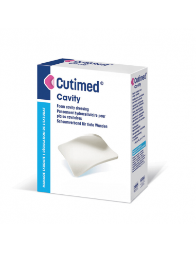 Cutimed Cavity foam bandage 15 x 15 cm 5 pieces