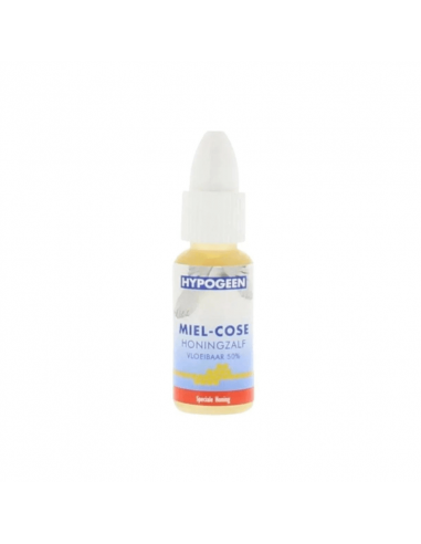 Hypogenic Miel-Cose Honey Ointment 50% liquid 15 grams