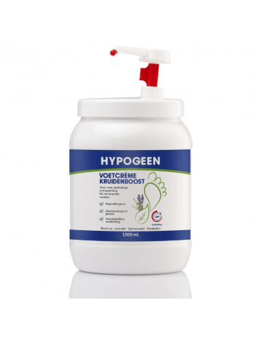 Hypogénny krém na nohy Herbal Boost 1500 ml