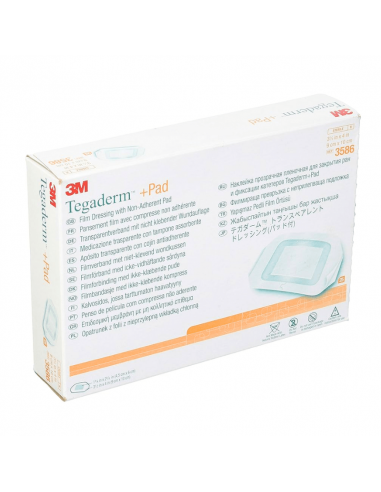 Tegaderm +Pad Transparenter Verband 9 x 10 cm 25 Stück