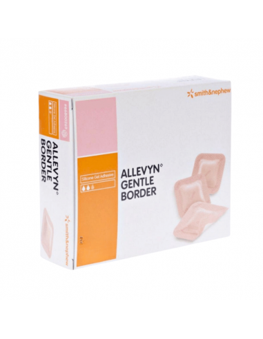 Allevyn Gentle Border Foam Bandage 17,5 x 17,5 cm 10 kusov