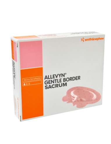 Allevyn Gentle Border Sacrum Foam Bandage 23 x 21,6 cm 10 Stück