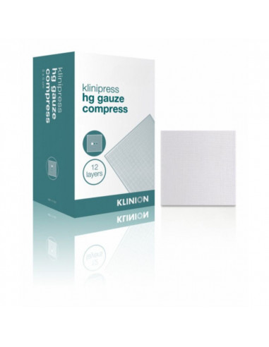 Klinion HG sterile gauze compress 12-layer 10 x 20 cm 50 pieces