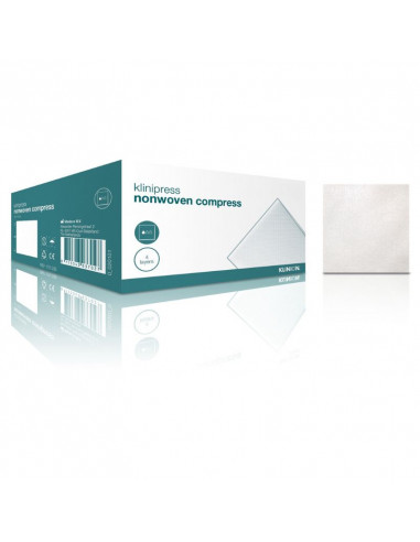 Klinion non woven gauze compress 4-layer 5 x 5 cm 100 pieces