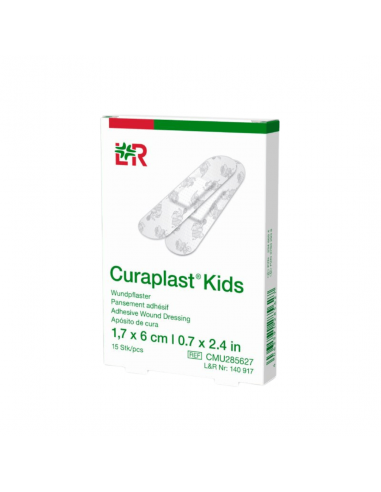 Curaplast deti 1,7x6cm 15 kusov