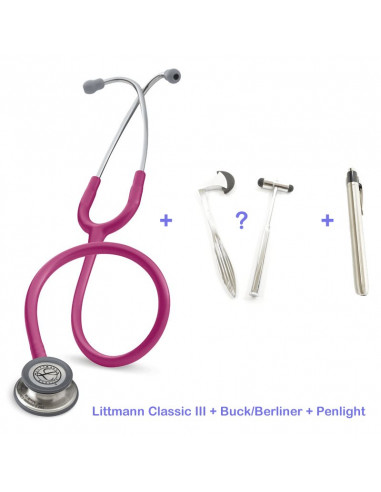 Littmann Classic III Studentbox Raspberry Pink