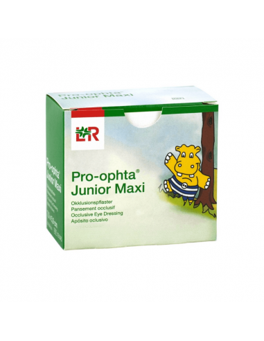 Bende per occhi Pro-Ophta Junior Maxi 6,5 x 5,4 cm 50 pezzi