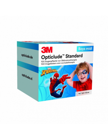 Bende per occhi 3M Opticlude Disney Marvel Midi Boys 100 pezzi