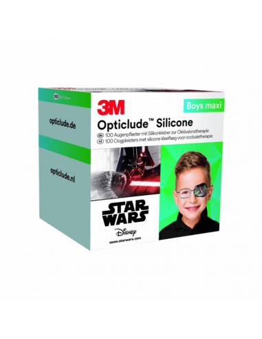 3M Opticlude Bende per occhi in silicone Disney Maxi Boys 100 pezzi