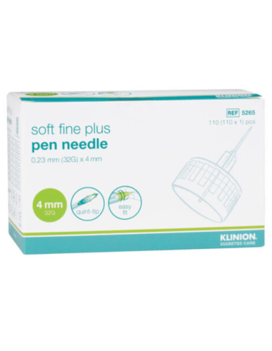 Klinion KDC Soft Fine PLUS Pen Needles 32G 4 mm 110 kosov
