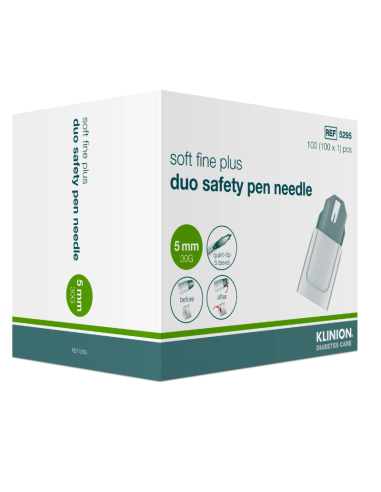 Ago per penna di sicurezza Klinion KDC Soft Fine PLUS 30G 5mm 100 pezzi