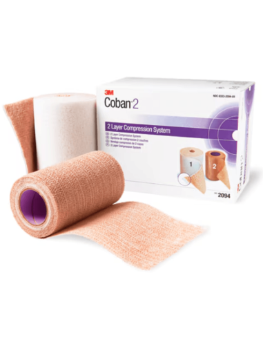 3M Coban 2-vrstvový kompresný systém 10 cm x 3,5 m