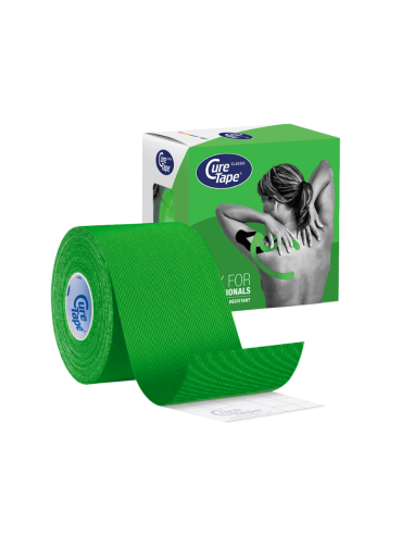 CureTape Classic kinesio tape Green 5 cm x 5 m