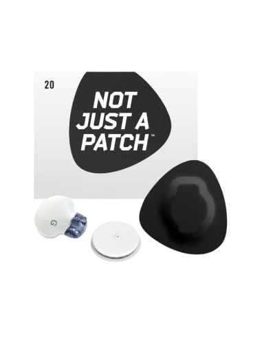Not Just A Patch diabetes sensor patch black 20 pieces