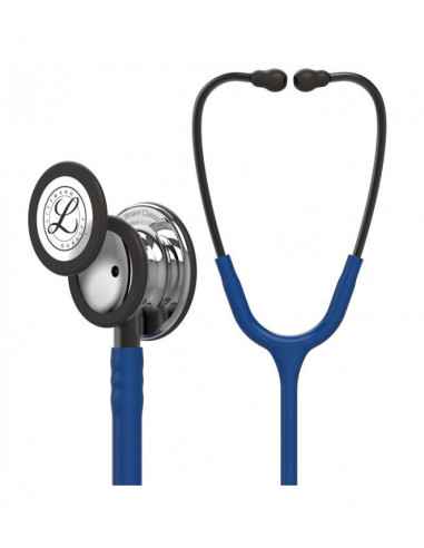 Stetoscopio Littmann Classic III 5863 blu navy con finitura a specchio