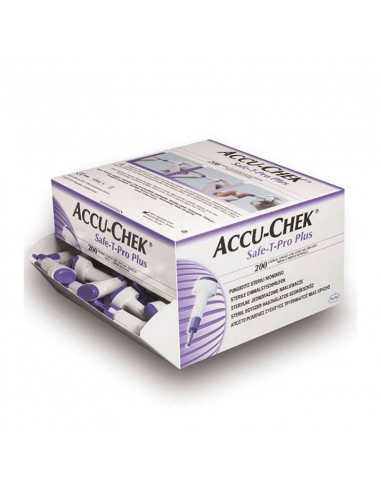 Accu-Chek Safe T Pro Plus lancete 200kom