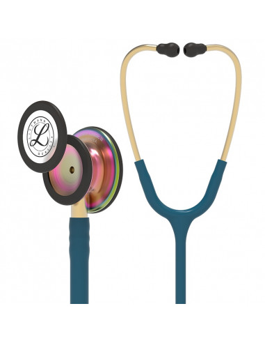 Littmann Classic III Stethoscope 5807 Special Edition Rainbow Caribbean Blue Tube