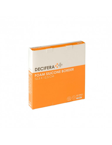 Decifera Foam Silicone border 12,5 x 12,5 cm 5St.