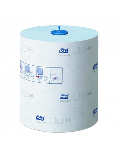 Tork Advanced towel roll 2-ply blue 150 mtr x 21 cm box of 6