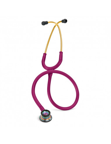 Stetoscopio infantile Littmann Classic II - Edizione speciale Testina con finitura arcobaleno Serpente rosa lampone